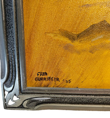 11″x14″ Original Oil „A School of Mermaids“ Abstract, Fantasy by Fred Gohringer