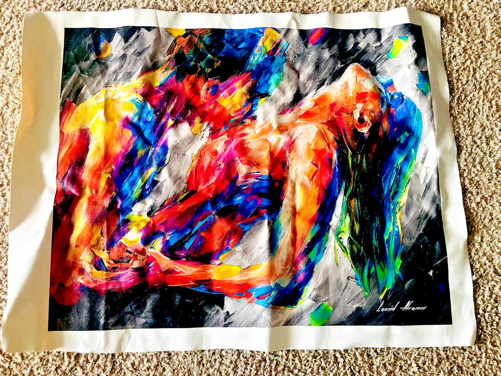 Passion B&W Limited Edition Giclee – Hand Embellished with Acrylic Painting