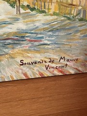 Oil Painting Triptych Original Reproduction Barbara J Koivisto Van Gogh 75×35”