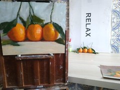 painting of Clementines