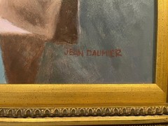 Jean Daumier (FRENCH, 1948) Figurative Oil Painting