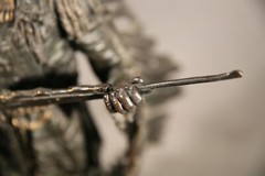American Indian Chief Antique 19th Century Austrian Bronze
