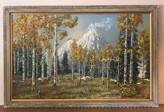 COLORADO FALL COLORS FOLIAGE OIL PAINTING by LISTED COLORADO ARTIST JACK POHR