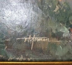 Visions of Yesterday Thomas Morman William Leigh Painting Native American Horse