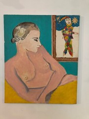 „The Young Woman- 20 x 24 Inch Painting-C. 1970’s