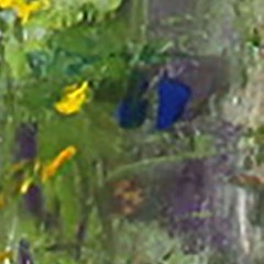 UKRAINE LANDSCAPE Oil painting contemporary 8×8 UKRAINE
