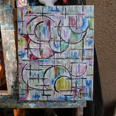 THERE IS ALWAYS TOMORROW 8×10 canvas original art oil painting signed Crowell