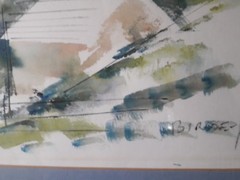 Bermuda Harbor View-Original Watercolour by Alfred Birdsey 21 x 16″