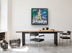 Eiffel Tower original oil painting by Melissa Bollen MBollen Paris Olympics