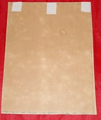 Original Art Line Drawing with Watercolor Signed but difficult to decipher VGC