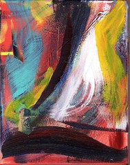 FINELLI ORIGINAL Acrylic Painting High Art Modern Collectible 11×14 COA G10A