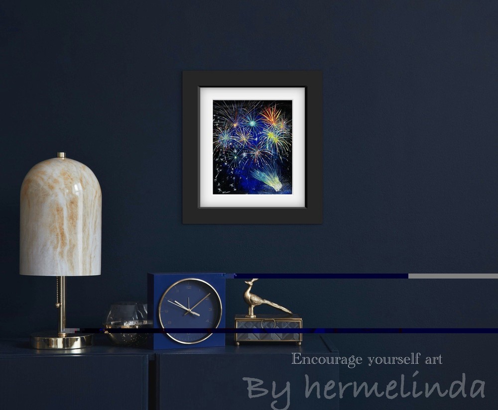 “sound Of Celebration” 12×15 inch: By Hermelinda Marcos Ramos