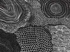 Freda Price Pitjara, Authentic Aboriginal art .Daughter of Anna Price Petyarre.