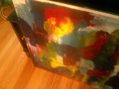abstract paintings on canvas original painted collision acrylic 30by40 on canvas