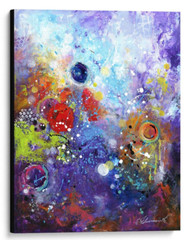Original Abstract Painting, 24×30″ Acrylic, Large Art, Contemporary Painting