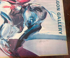 Veloy Vigil Signed & Numbered 494/500 Art Wagon Gallery Poster 1977