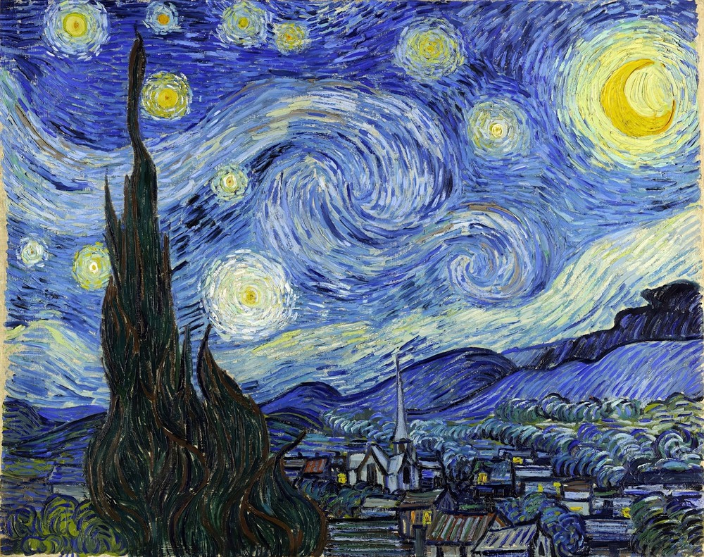 Vincent van Gogh Starry Night Reproduction – Giclee Canvas/Paper/Stretched