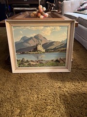 William Russell EILEAN DONAN CASTLE SCOTLAND – MID 20TH CENTURY BRITISH SIGNED