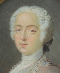 Jean-Baptiste Massé (1687-1787) „Early portrait of Louis XV“, miniature, 1730/35