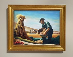 Benton Painting – Farming Painting – Mid-West Art