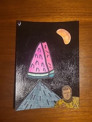 Original Star Trek Captain Kirk Fruit Space Moon Alien Abduction Spaceship Alien