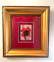 Dominic Pangborn „Original“ Little Poppy XLVI – Enamel on Aluminum