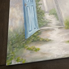 Original Acrylic Painting on canvas 16”x 20” COA Signed By Juan Corral