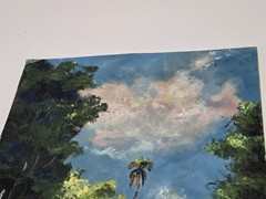 Florida Highwaymen Style Painting OOAK Signed Roberts 1969 Original On Board