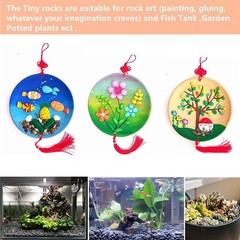 lifetop 120PCS Painting Rocks, DIY Rocks Flat & Smooth Kindness Rocks for Art…