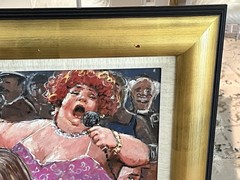 Barry Leighton-Jones Original Oil Painting “What Have I Done Now” -31×27” Framed