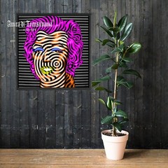 Well Known Artist Wall Art Pop Optical Painting Marilyn Monroe Celebrity Famous