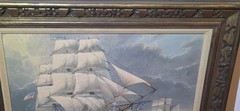 William Frederick Mitchell Naval / Merchant ship LITHO on CANVASS Ship Ocean
