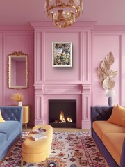original abstract paintings by Chicago artist from HIS MAJESTY COLLECTION