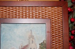 FRAMED ORIGINAL OIL COLONIAL CHURCH SCENE THE SPANISH AMERICAS #1 HECTO VIDAL