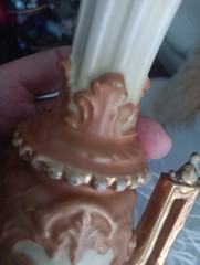 Art Noveau Vase 13X 7. 1 X2 Handmade Paint. Soo Gourgeus 1883 .perfect Cond.