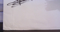 Mid 20th Century Expressionist Cityscape Painting Watercolor and Ink