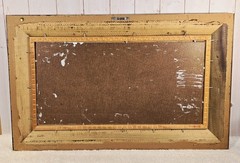 Original, Signed, Oil on Canvas, by Charles R. Selmi, Custom Wood Frame 13×21