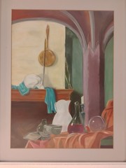 Vintage Still Life Artwork Signed And Dated By The Artist Nicely Framed.RARE!