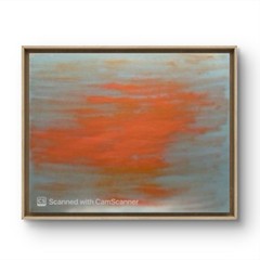 BLESSED#310 Abstract 11×14 Original Oil Canvas Board Colorful Art