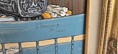 H Hargrove “First Haircut” Limited Edition Signed and Numbered 29 x 25 (framed)
