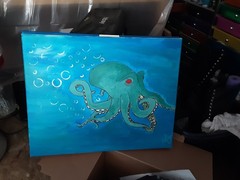 Octopus Unframed
