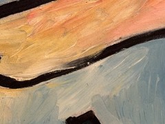 Abstract Landscape Painting by Midwest Regional Artist Virginia Terpening