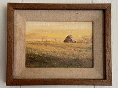 Original Charlotte Pastel Painting 5 x 7 Landscape