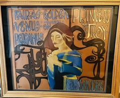 VTG Art Deco Piece Of “Golden Venus Pergamus Princess of Troy Cassandra“
