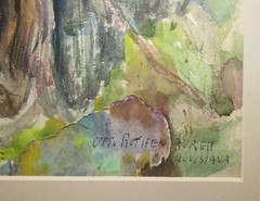 Otto Rothenburgh 1930s Louisiana Bayou WC Listed New Jersey Artist