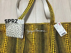 Yayoi Kusama x UNIQLO MoMA Pumpkin Tote Bag Deadstock Unused Art Collaboration