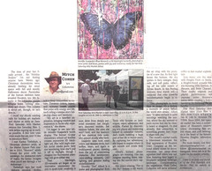 Guajardo Art: OZ 12X9 Original Paper Signed Abstract Art