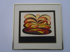 ZECH VINTAGE 1950’S PAINTING ABSTRACT EXPRESSIONISM NON OBJECTIVE MODERNISM