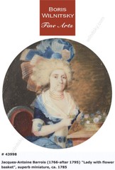 Jacques-Antoine Barrois (1766-after 1811) „Elderly married couple“, miniature