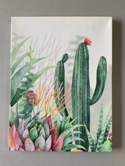 A Lovely Cactus Print #1 15 1/2″ H x 11 3/4″ W